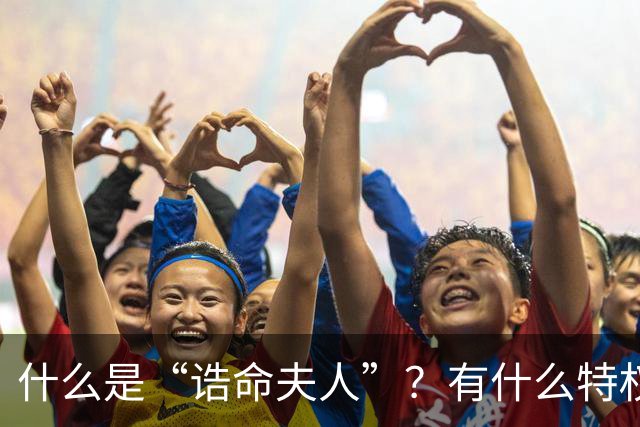 什么是“诰命夫人”？有什么特权和好处